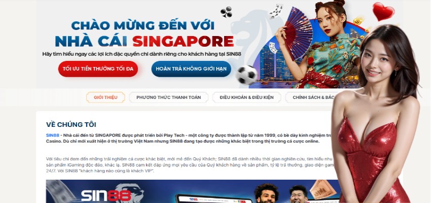 Sơ lược nhanh về thương hiệu giải trí Sin88